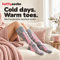 HottySocks rechargeable heated socks: cold days, warm toes