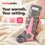 3 heat levels with one-button control